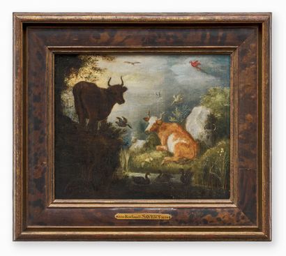 ENTOURAGE DE ROELANDT SAVERY (1576–1639)
Vaches,...