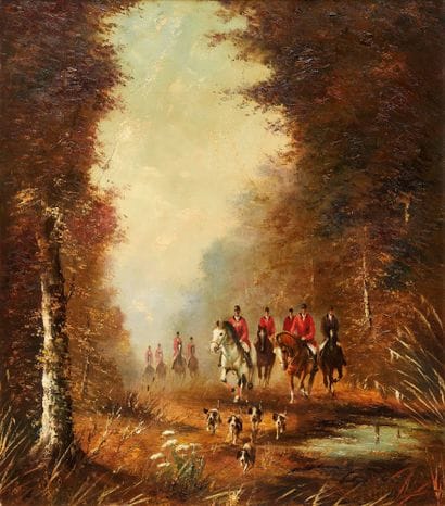 ECOLE FRANÇAISE DU XXÈME SIÈCLE
Chasse à...