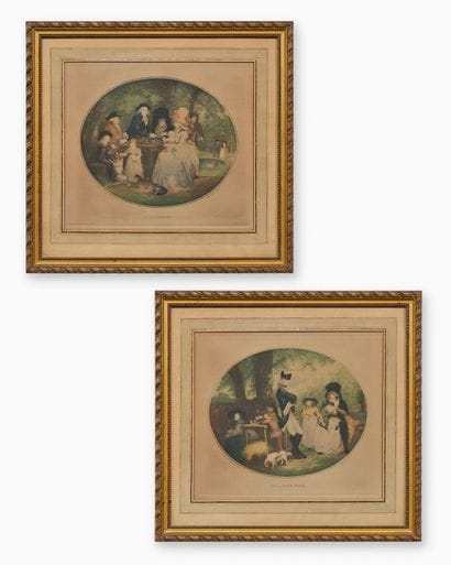 D'APRÈS GEORGES MORLAND, GRAVÉ PAR FRANÇOIS...