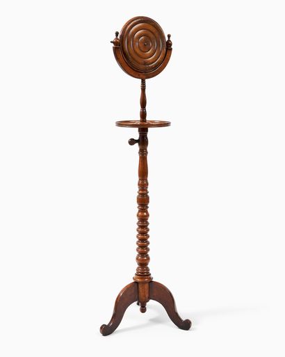 BARBIÈRE EN ACAJOU
XIXème siècle
H: 156 cm
(Petit...