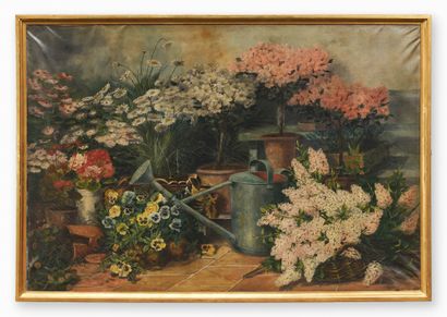 PAUL-FÉLIX VALLOIS (1845–1906)
The Watering...
