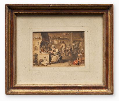 D’APRÈS DAVID TENIERS II
L’Alchimiste
Scène...