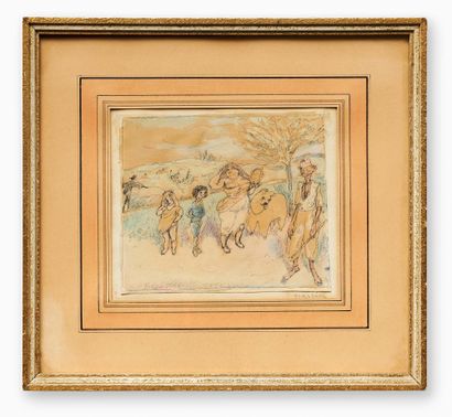 JULES PACSIN (1885-1930)			
Saltimbanques...