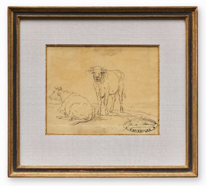EUGÈNE VERBOECKHOVEN (1799–1881)
Vache de...