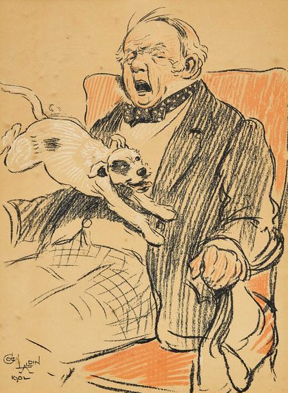 CECIL ALDIN (1870–1935)
A Dog Day, 1902
Three...