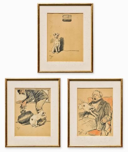 CECIL ALDIN (1870–1935)
A Dog Day, 1902
Three...