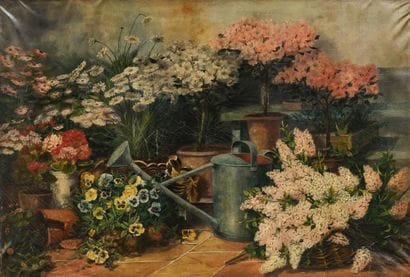 PAUL-FÉLIX VALLOIS (1845–1906)
The Watering...