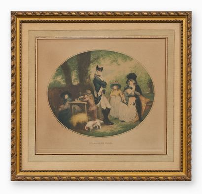 D'APRÈS GEORGES MORLAND, GRAVÉ PAR FRANÇOIS...