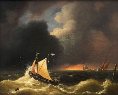 LOUIS VERBOECKHOVEN (1802-1889)
Début de...