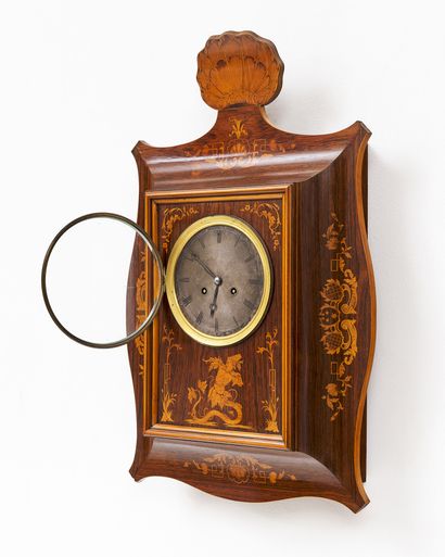 PENDULE D'ÉPOQUE CHARLES X
en placage de...