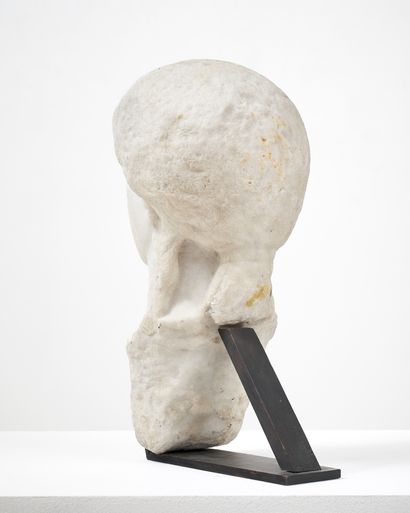 SCULPTED MARBLE WOMAN'S HEAD
, after an ancient...