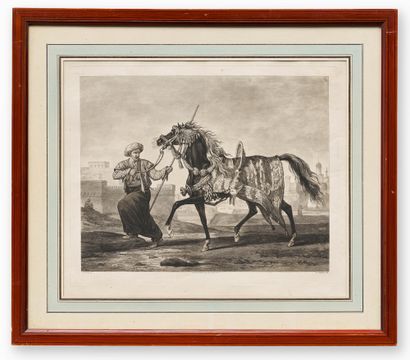 CARLE VERNET (D'APRÈS) ET GRAVÉ PAR DEBUCOURT
Cheval...