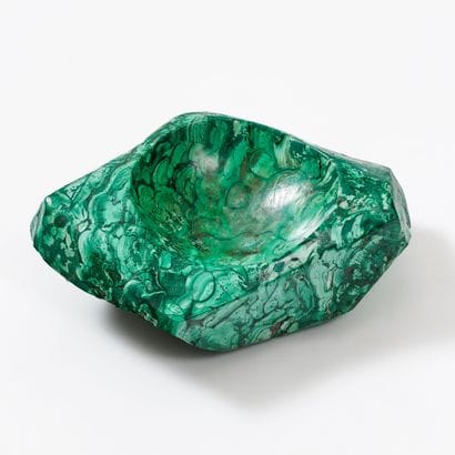 TRINKET TRAY
or malachite ashtray 
H: 9 x...