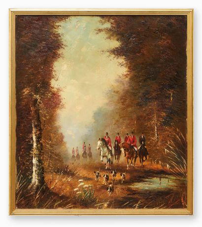 ECOLE FRANÇAISE DU XXÈME SIÈCLE
Chasse à...