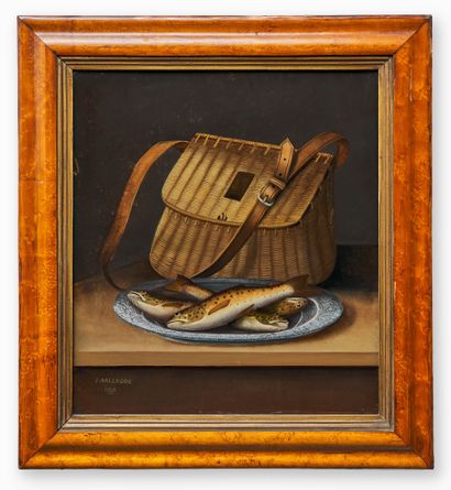 J. WALLWORK
Retour de pêche, 1868
Peinture...