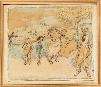 JULES PACSIN (1885-1930)			
Saltimbanques...