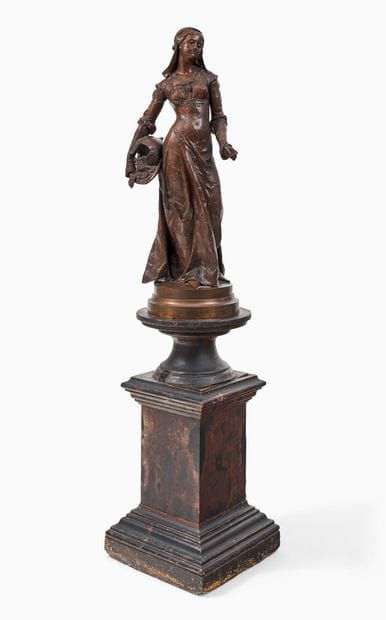 HENRY PLE (1853–1922)
Joan of Arc
Bronze...