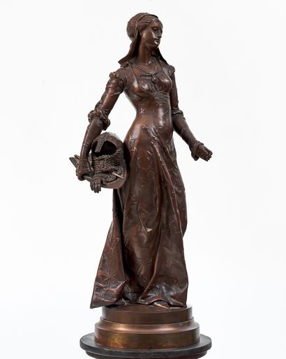 HENRY PLE (1853–1922)
Joan of Arc
Bronze...
