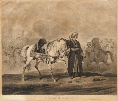 CARLE VERNET (D(APRÈS), GRAVÉ PAR COQUERET
Halte...
