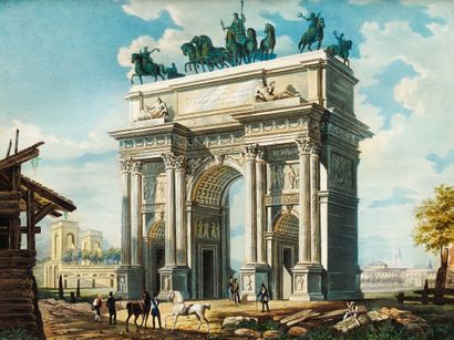 GIOVANNI MIGLIARA (1785-1837) (ATTRIBUÉ À)
Le...