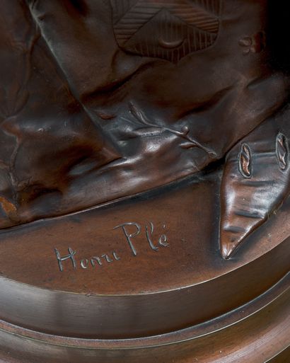 HENRY PLE (1853–1922)
Joan of Arc
Bronze...