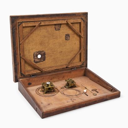 ECOLE FRANÇAISE OU SUISSE DU XIXÈME SIÈCLE
Horloge...