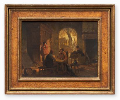ÉCOLE ANVERSOISE DU XIXÈME SIÈCLE
Joueurs...