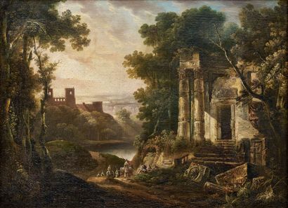 ATTRIBUÉ À JEAN HENRY ALEXANDRE PERNET (VERS...