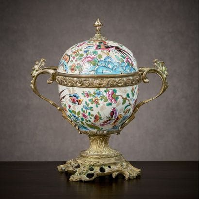 LIDDED VESSEL
spherical in shape, made of...