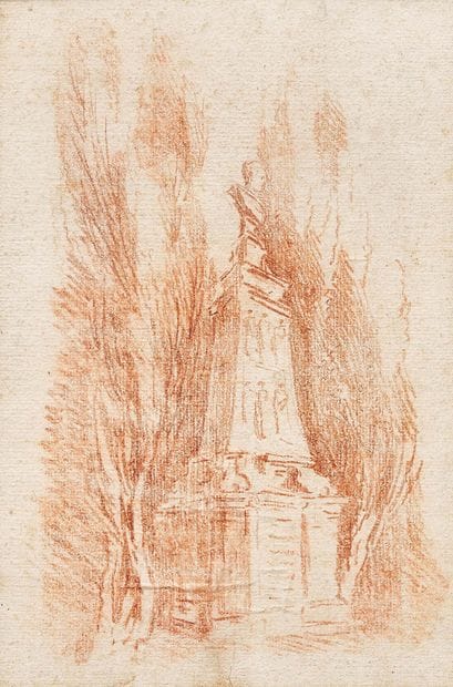DANS LE STYLE D'HUBERT ROBERT
Caprice architectural
Sanguine...