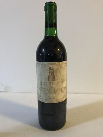 1 Blle Château LATOUR (Pauillac) 1993 - Très...