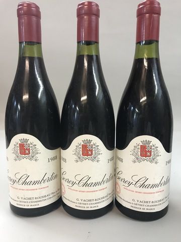 3 Blle GEVREY CHAMBERTIN (Rossignol-Trapet)...