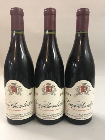 3 Blle GEVREY CHAMBERTIN (Rossignol-Trapet)...