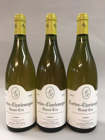 3 Blle CORTON CHARLEMAGNE (Maison Rouget)...