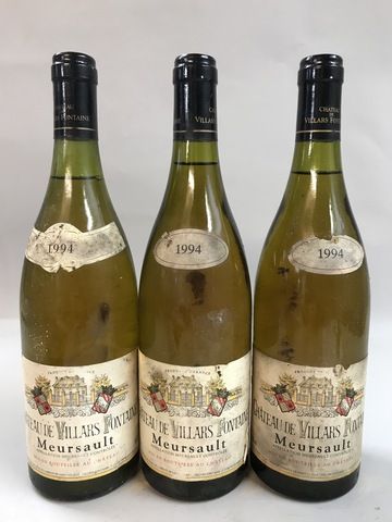 3 Blle MEURSAULT (Villers Fontaine) 1994...