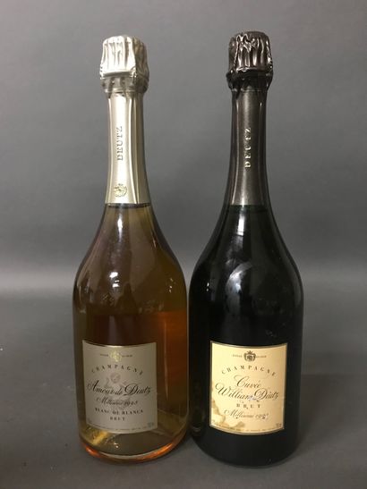 1 Blle CHAMPAGNE AMOUR DE DEUTZ ROSE 1995...