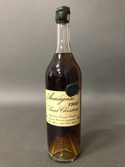 1 Blle ARMAGNAC SAINT CHRISTAU 1900 - Belle...