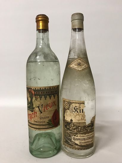 2 Blle TRES VIEUX KIRSCH - 1 NB