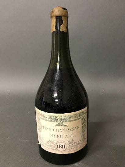 1 Blle COGNAC FINE IMPERIALE LUCIEN FOUCAULT...