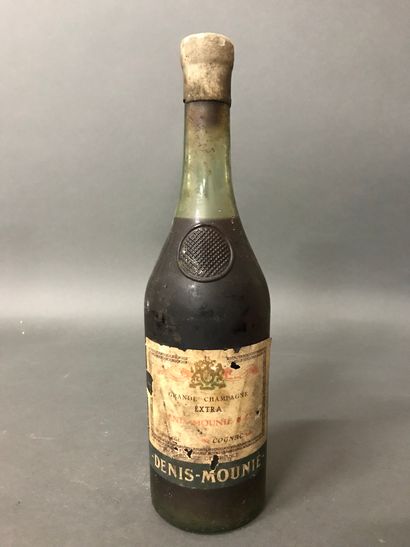 1 Blle COGNAC GRANDE CHAMPAGNE EXTRA DENIS...