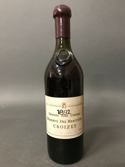 1 Blle GRANDE FINE COGNAC CUVEE DES HERITIERS...