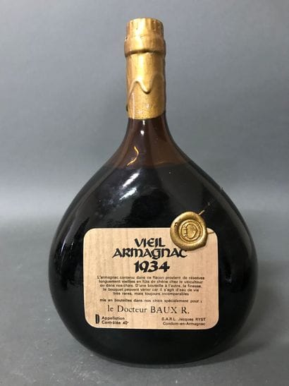 
1 MAG ARMAGNAC RYST 1934 - Belle
