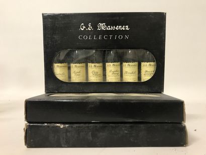 3 Coffrets collection DE 6 EAUX DE VIE (Massenez)...