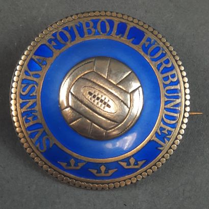 
[SPORTS]. RARE MEDAILLE en vermeil de la...