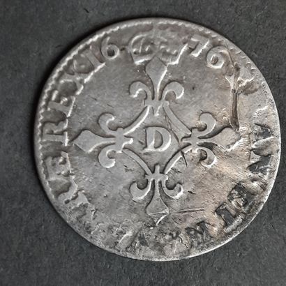 PIECE de 4 sols en argent à l'effigie de...