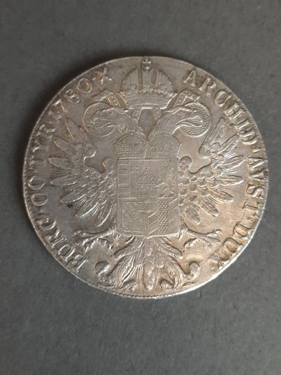 THALER en argent à l'effigie de l'Impératrice...