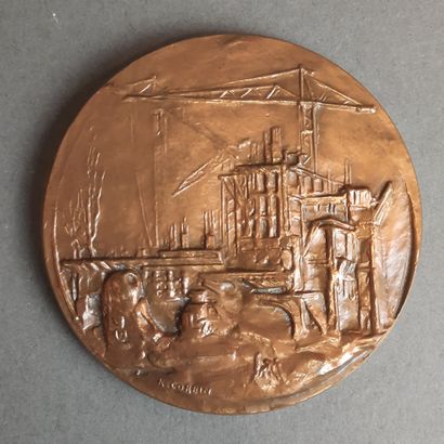 MEDAILLES de la Monnaie de Paris en bronze....