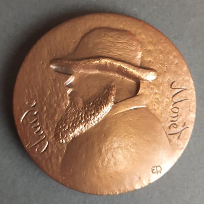 MEDAILLES de la Monnaie de Paris en bronze....