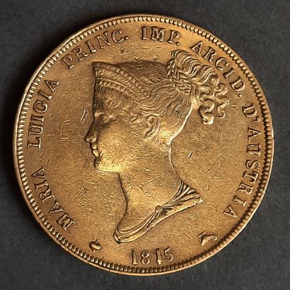 DUCHE de PARME. PIECE ITALIENNE en or de...
