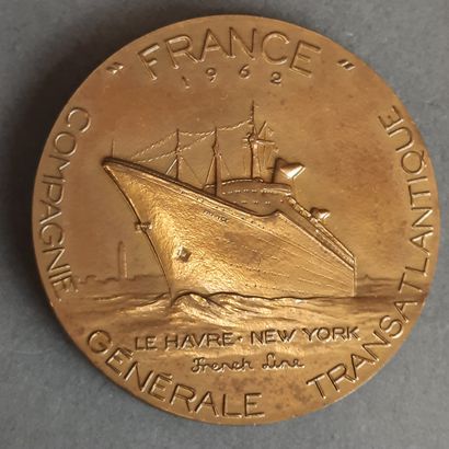 MEDAILLES de la Monnaie de Paris en bronze....